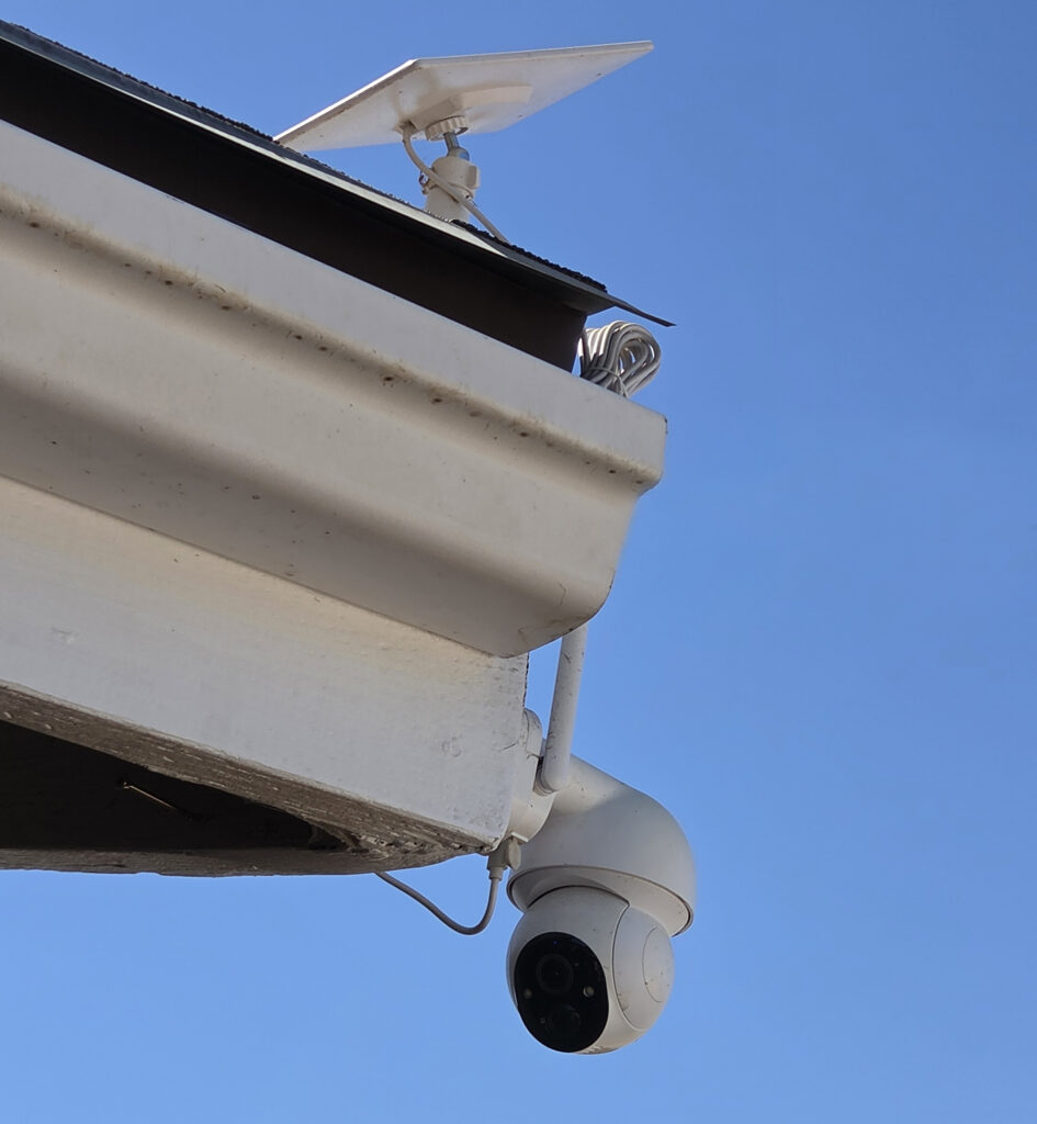 Solar Panel Home Cam.